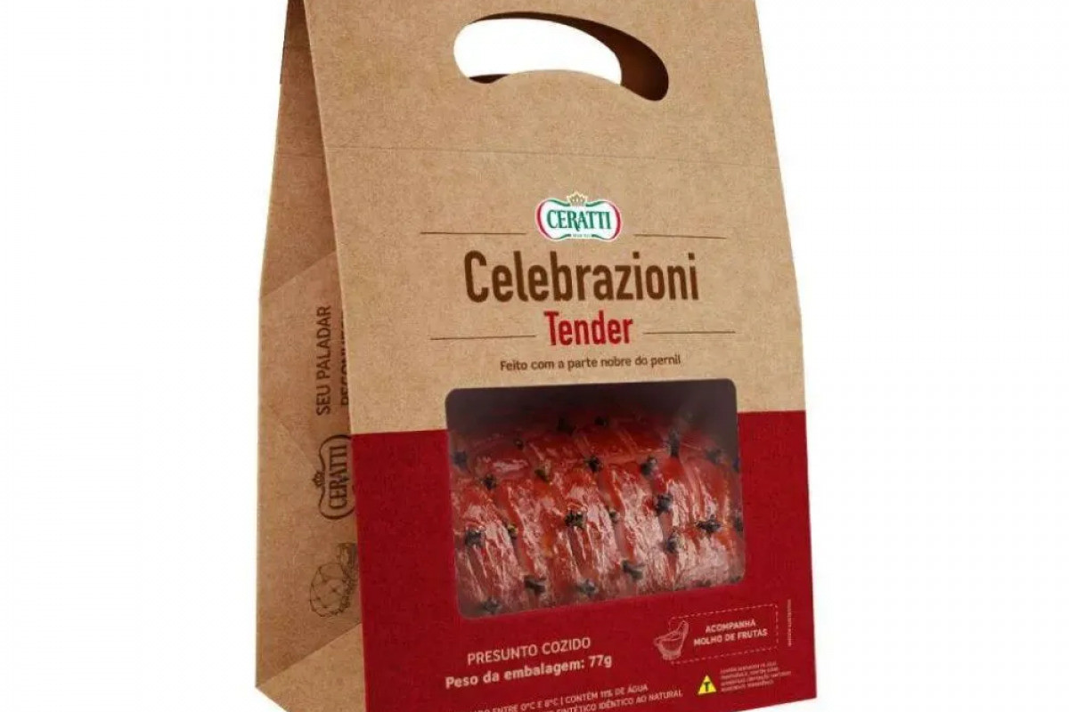A Ceratti aposta no tender como protagonista da ceia com a campanha de Festas 2025 e apresenta novidades da linha Celebrazioni, que combinam sofistica&ccedil;&atilde;o, praticidade e apelo visual. Entre os lan&ccedil;amentos est&atilde;o o Tender al Pistacchio e o Tender Shoyu, Laranja e Especiarias, desenvolvidos para quem busca impressionar sem complicar o preparo. A linha est&aacute; dispon&iacute;vel para venda em redes e emp&oacute;rios selecionados.