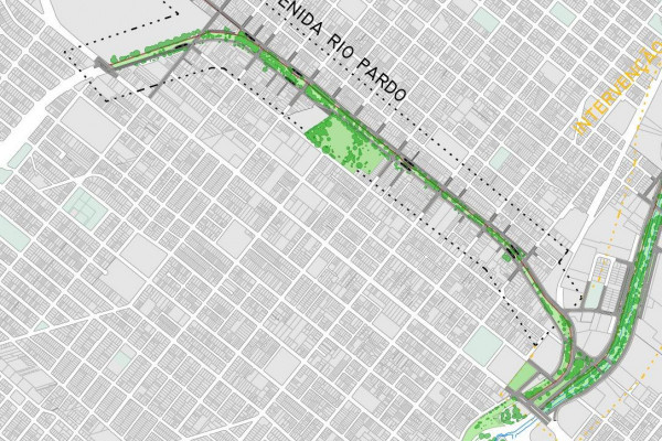 Projeto prevê o prolongamento da Avenida Rio Pardo