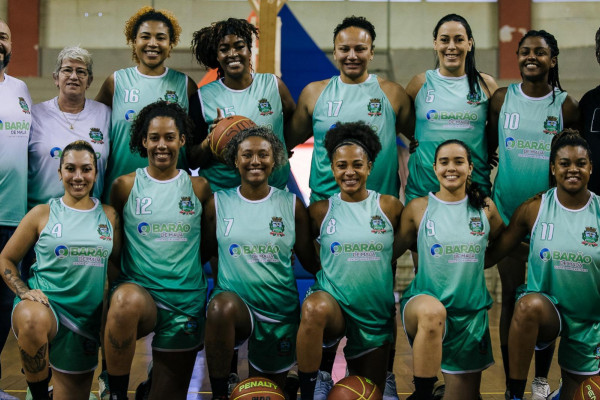 Equipe do basquete feminino  - Luan Porto