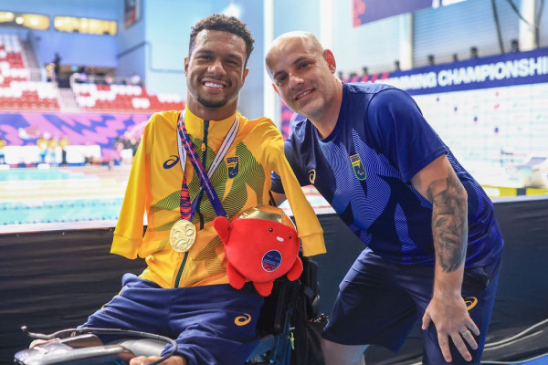 Astro paralímpico, Gabrielzinho enaltece treinador: Mente pensante