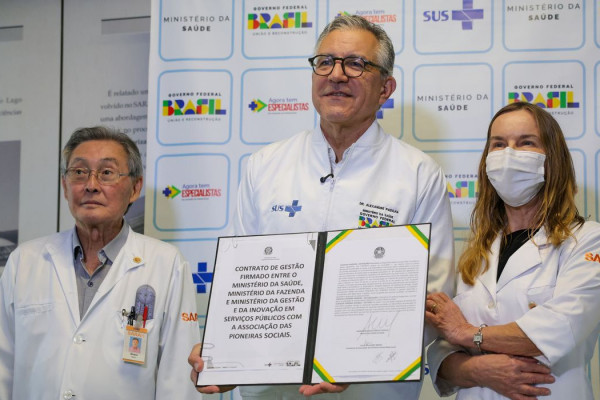 Ministério da Saúde renova contrato com Rede Sarah por R$ 7,5 bilhões