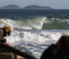 Defesa Civil confirma manutenção do alerta de ressaca em praias do Rio