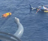 Helicóptero faz pouso forçado no mar em Cabo Frio