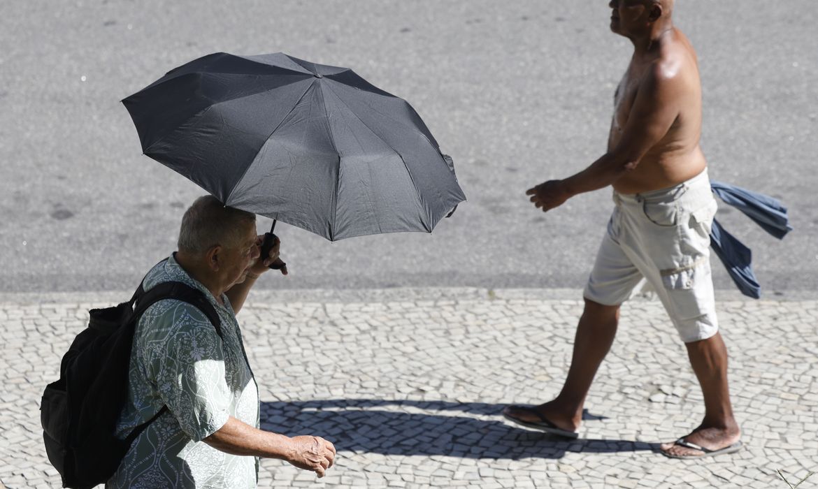 Rio de Janeiro pode chegar a 39ºC no domingo 