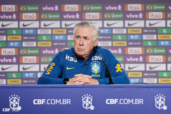 Técnico da seleção, Carlos Ancelotti, ficou satisfeito com a estrutura disponibilizada para os jogadores