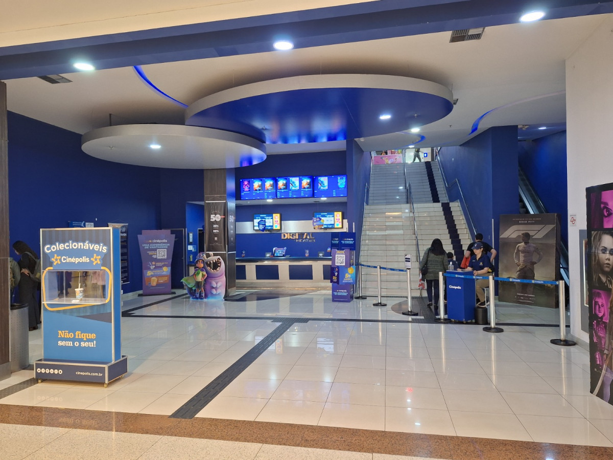 Cinépolis do ShoppingSantaÚrsula, em Ribeirão Preto
