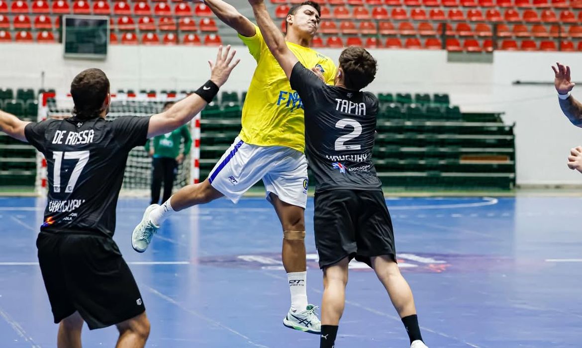 Handebol: Brasil bate Uruguai e segue invicto no Sul-Centro Americano 