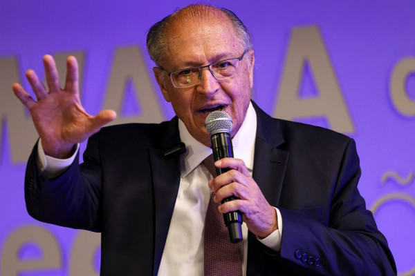 Geraldo Alckmin, vice-presidente da República, durante evento em Ribeirão Preto