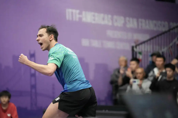 Calderano é campeão da Copa América e garante vaga no Mundial de Macau