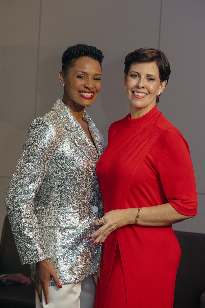 Pollyana Felix e Luciana Prates