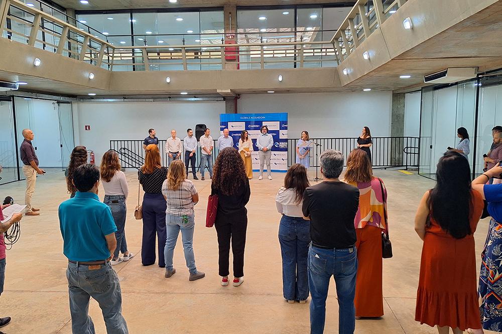 Cerimônia de 'entrega' da Casa da Cultura ao Estado, em 2024