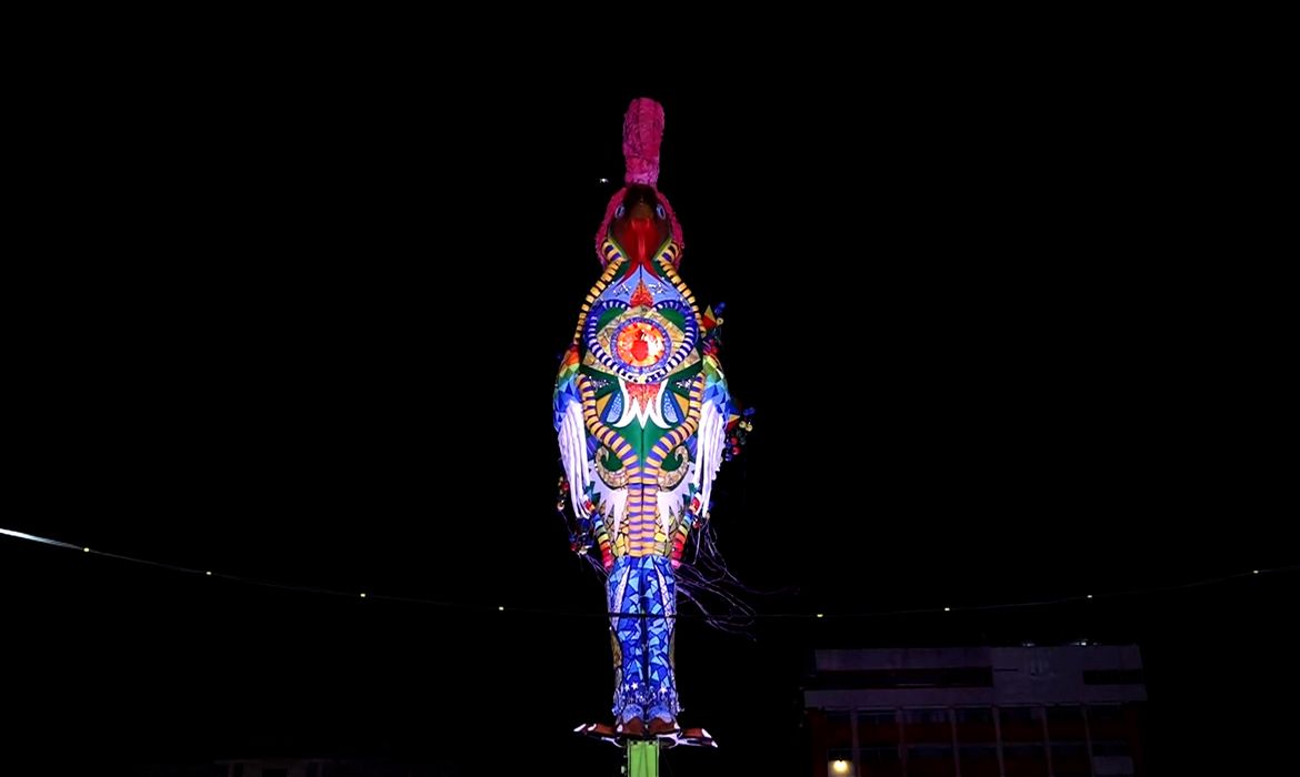 Galo Gigante homenageia Dom Helder Câmara, no Carnaval recifense