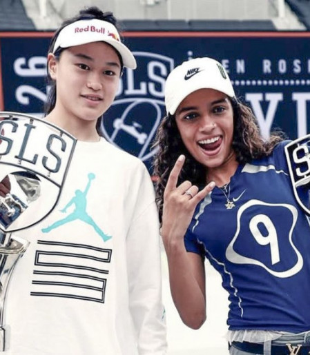 Rayssa Leal vence primeira etapa do circuito mundial de skate