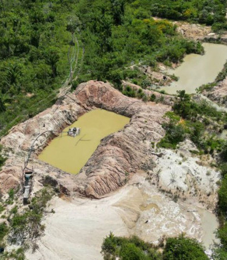 PF combate venda de diesel para garimpos ilegais em terra indígena