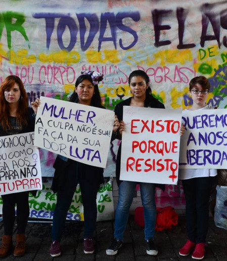 Cresce percentual de mulheres que relatam medo de ser estupradas