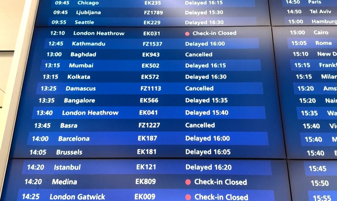 Guerra impede volta de brasileiros que faziam cruzeiro em Dubai 