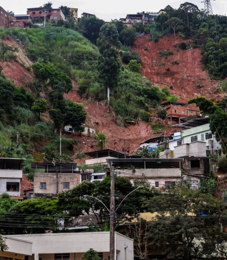 Minas Gerais tem maior área urbana em encostas íngremes no país