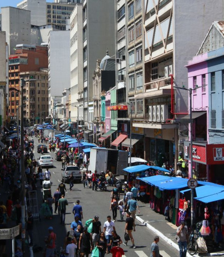 Cidade de São Paulo tem mais de 12,6 mil trabalhadores ambulantes