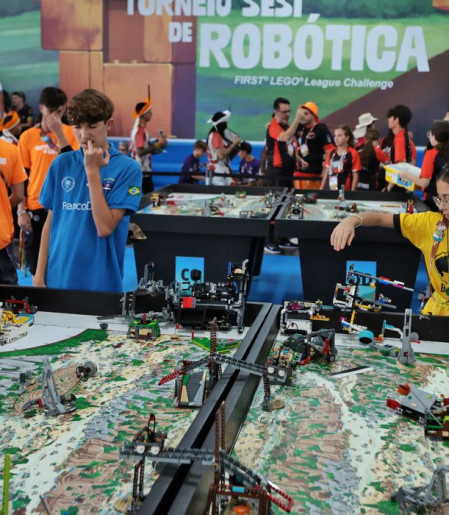 Festival SESI de Educação leva campeonato de robótica para São Paulo