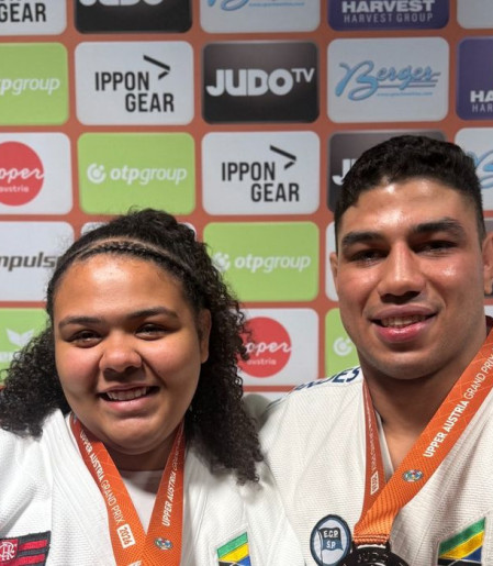 Com mais 2 pódios, Brasil encerra Grand Prix de judô com 6 medalhas