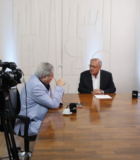 TV Brasil: Na Mesa com Datena estreia nesta terça com Geraldo Alckmin