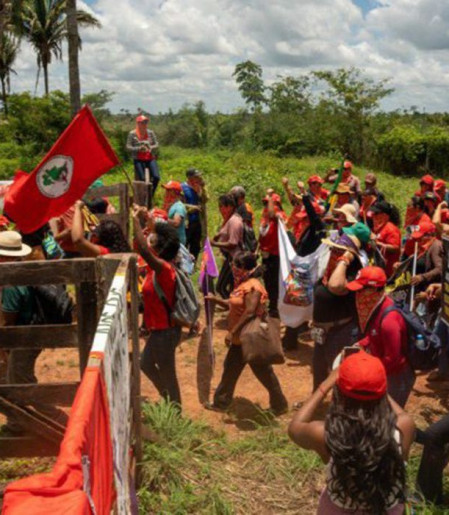 Contra violência e por reforma agrária, mulheres do MST ocupam terras