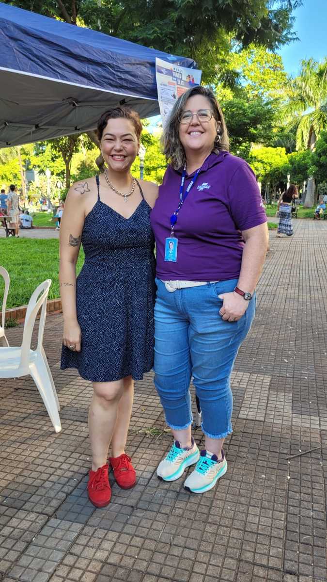 Sabrina Macário e Fabiana David