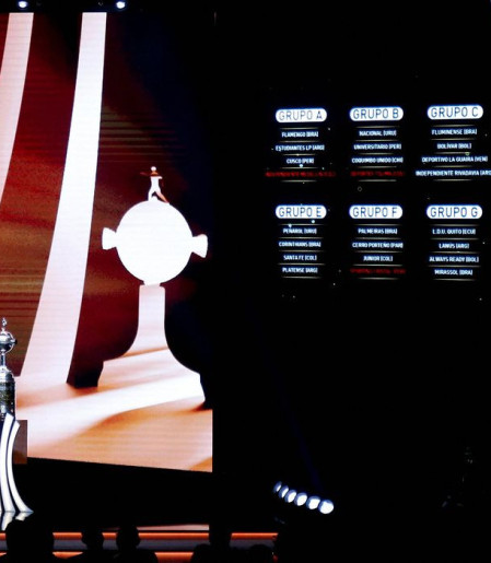 Conmebol sorteia grupos da Copa Libertadores 2026