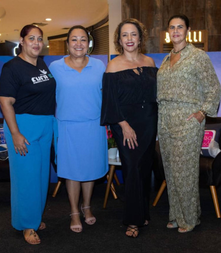 Aline Rocha, Juliana Ogawa, Heloisa Pedrosa e Sandra Brandani Picinato