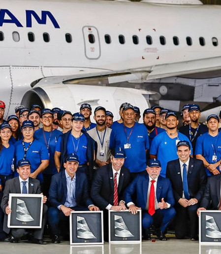 Latam incorpora na frota os primeiros aviões da Embraer 