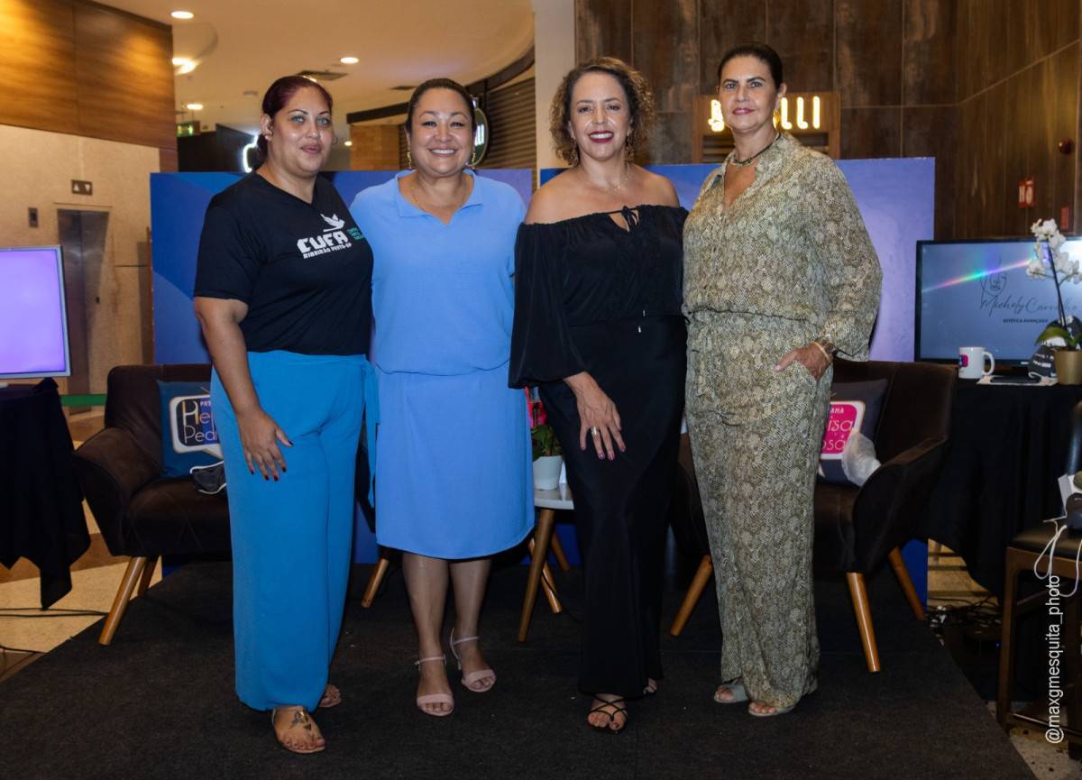 Aline Rocha, Juliana Ogawa, Heloisa Pedrosa e Sandra Brandani Picinato