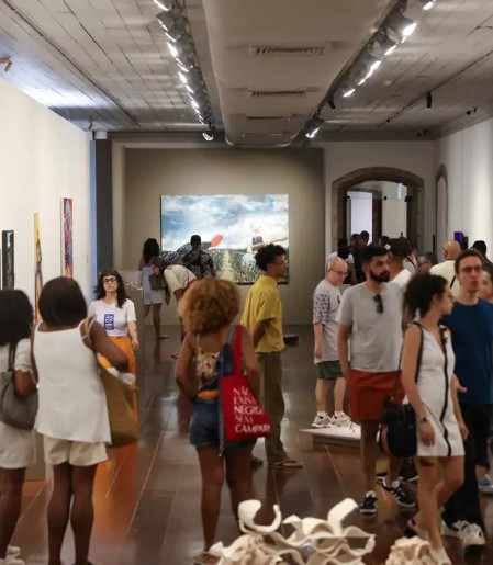 Rio: palácio sede do Império recebe exposição de mais de 100 artistas