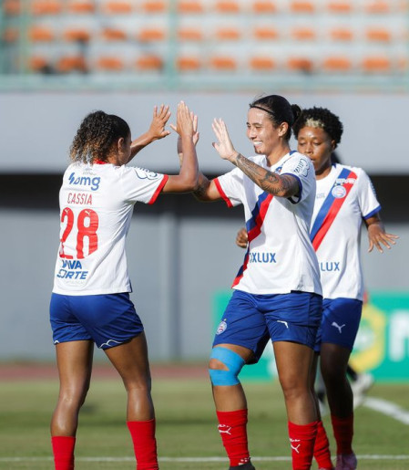 Brasileiro feminino: Bahia derrota América-MG e assume 3ª colocação