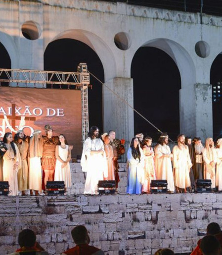 Auto da Paixão de Cristo nos Arcos da Lapa chega à 48ª edição