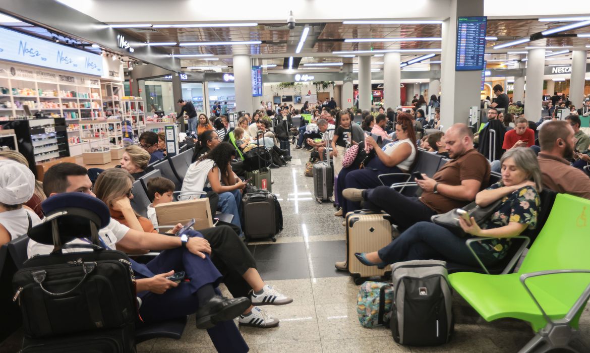 Pane técnica cancela pousos e decolagens no Aeroporto de Congonhas 