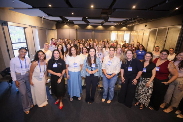 Sandra Brandani na Amcham - Rafael Cautela