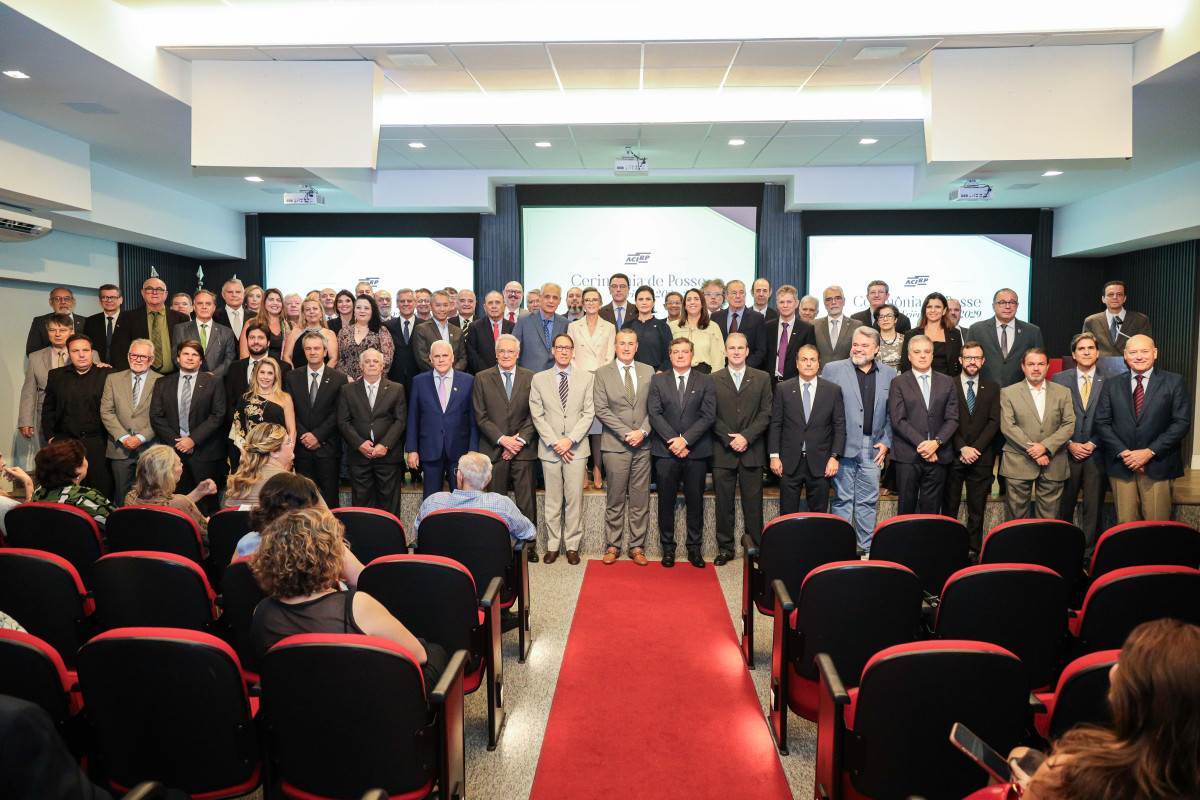 Cerimônia de posse da diretoria da Acirp