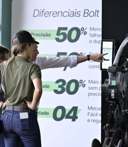 Movimento durante a edição de 2026 da Agrishow, em Ribeirão