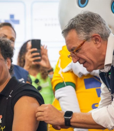 Campanha contra o sarampo visa evitar casos importados durante a Copa