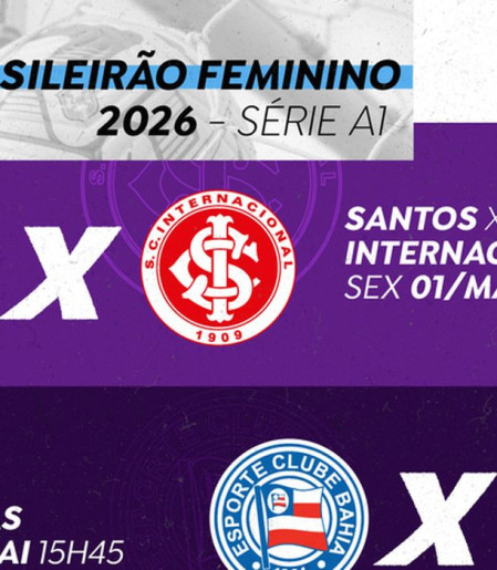 TV Brasil transmite jogos do Brasileirão Feminino nesta sexta e sábado