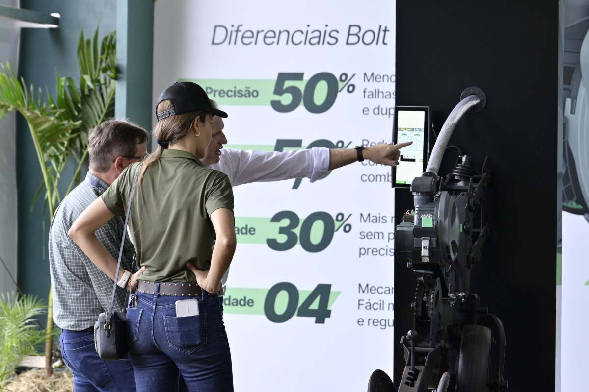 Movimento durante a edição de 2026 da Agrishow, em Ribeirão