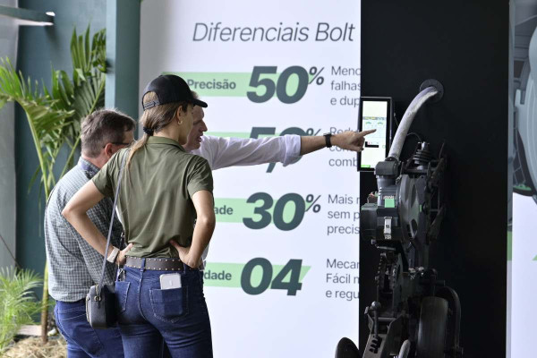 Movimento durante a edição de 2026 da Agrishow, em Ribeirão