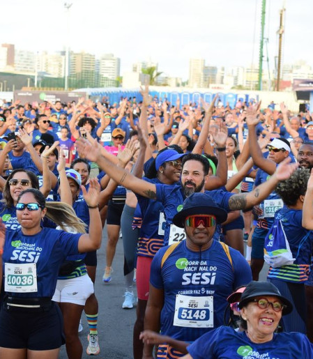 Corrida Nacional do Sesi supera 60 mil inscritos em segunda edição