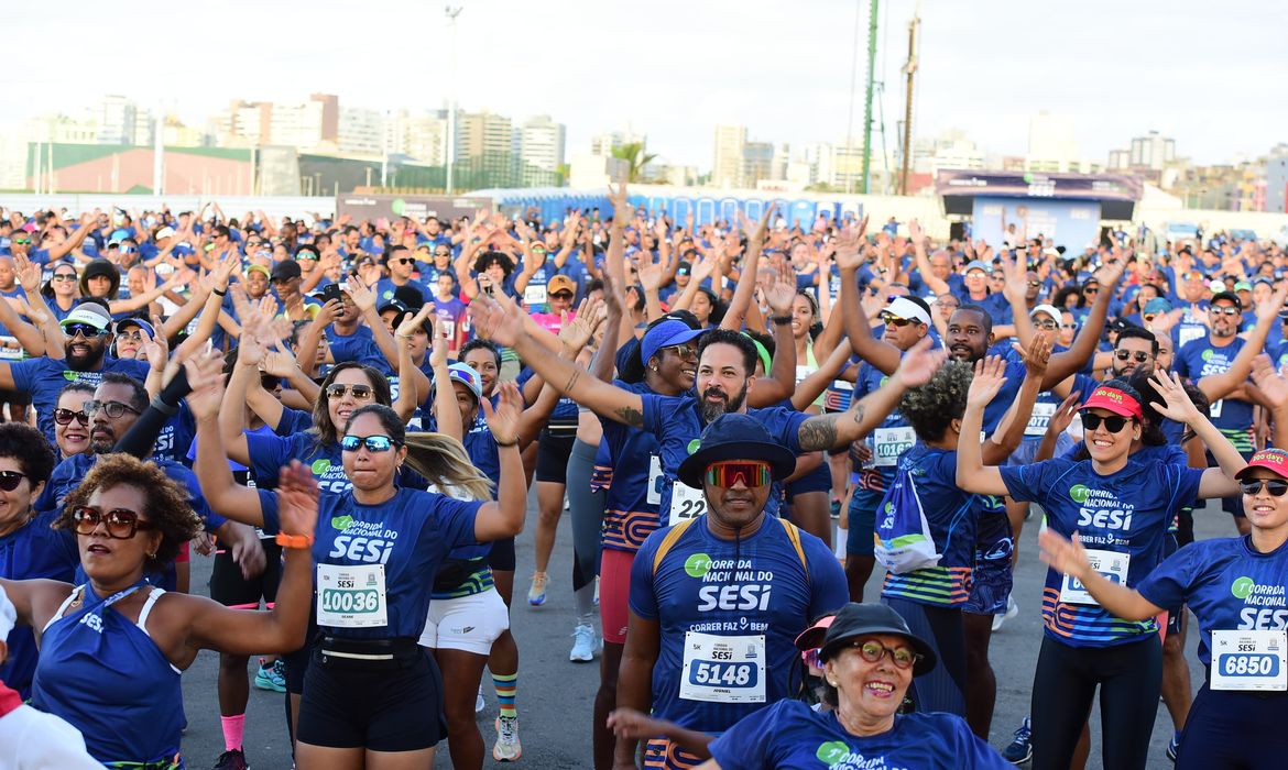 Corrida Nacional do Sesi supera 60 mil inscritos em segunda edição