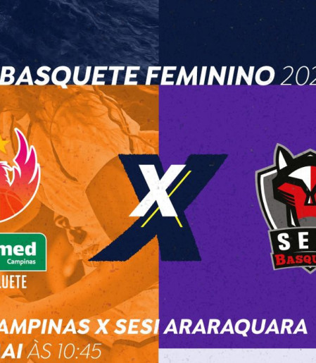 TV Brasil transmite Unimed Campinas e Sesi Araraquara neste domingo 