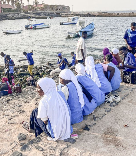 Ilha africana memória da escravidão conta com turismo para ter renda