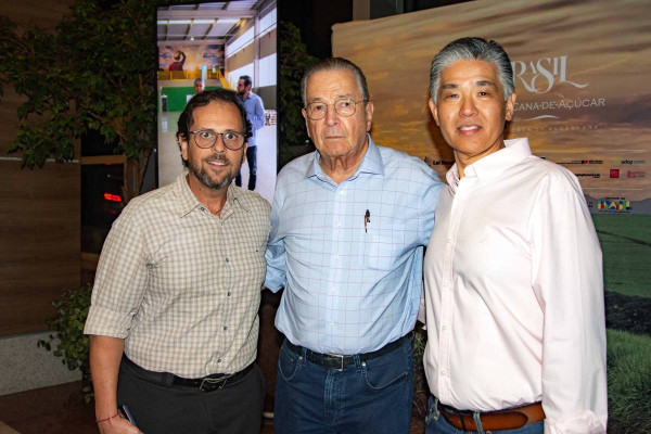 Cleiton Marinsech, Maurilio Biagi e Fernando Ushirobira - Divulgação