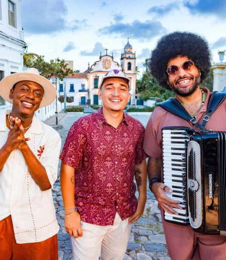 Jota.pê, João Gomes e Mestrinho formaram o projeto Dominguinho em 2025