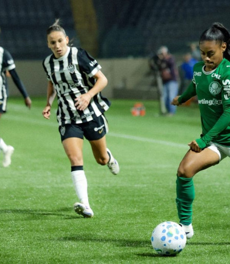 BR feminino: Palmeiras goleia Atlético-MG e assume vice-liderança