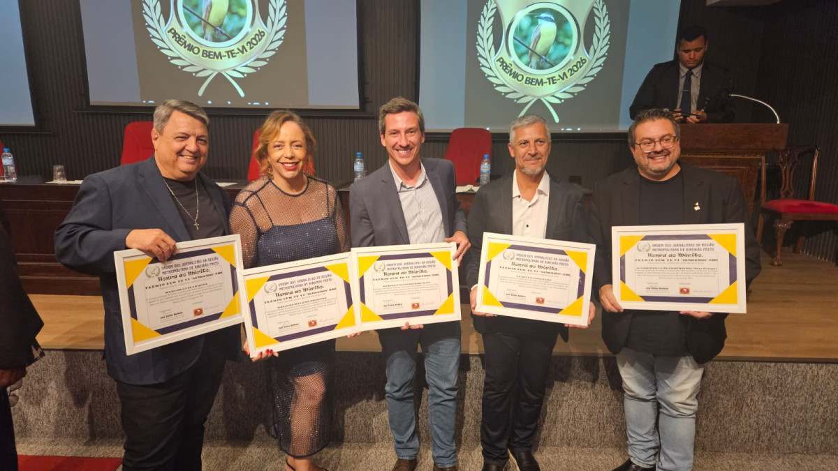 Marcos Andrez, Heloisa Pedrosa, Danilo Scochi, Luiz Alba e Beto Spigga